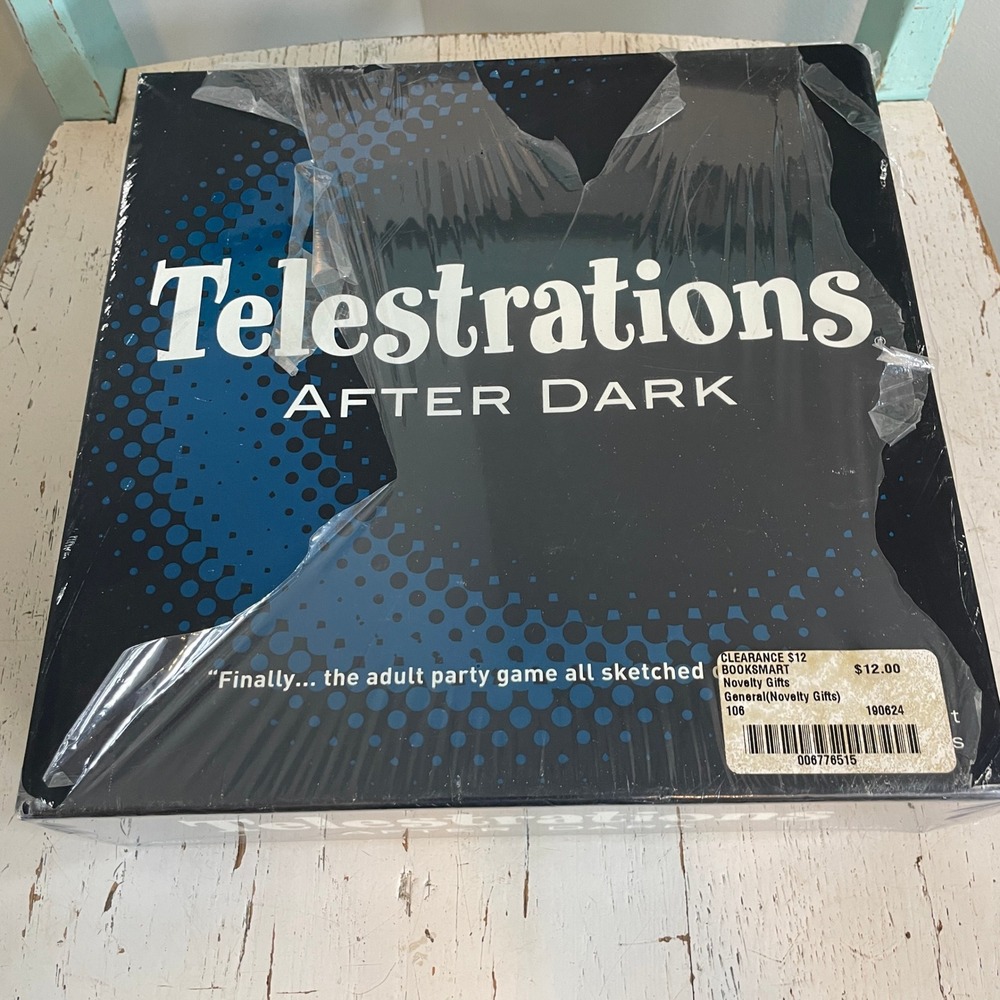 Telestrations After Dark Adult Party Board Game USAopoly New Sealed Sketch